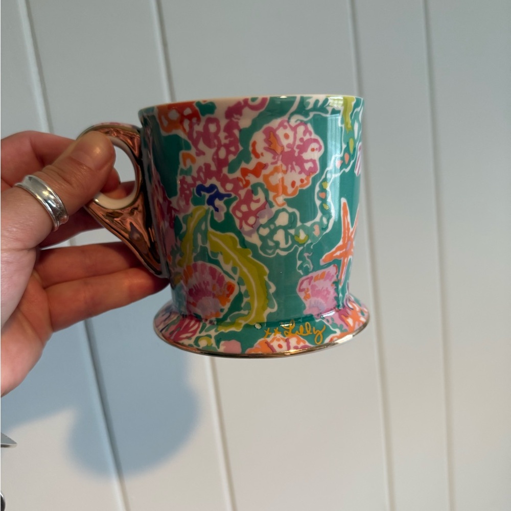 Lilly Pulitzer Colorful Ceramic Mug